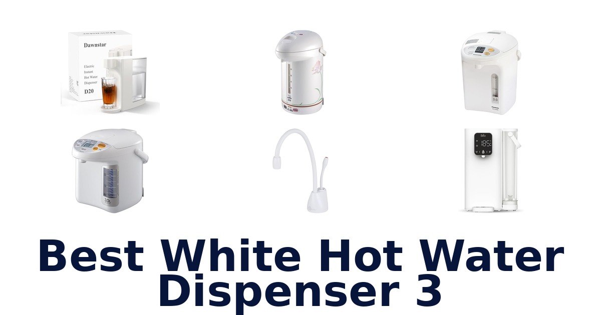 best white hot water dispenser 3