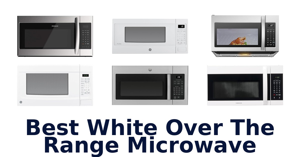 best white over the range microwave