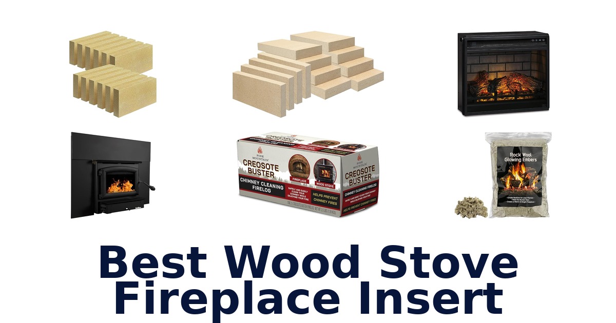 best wood stove fireplace insert
