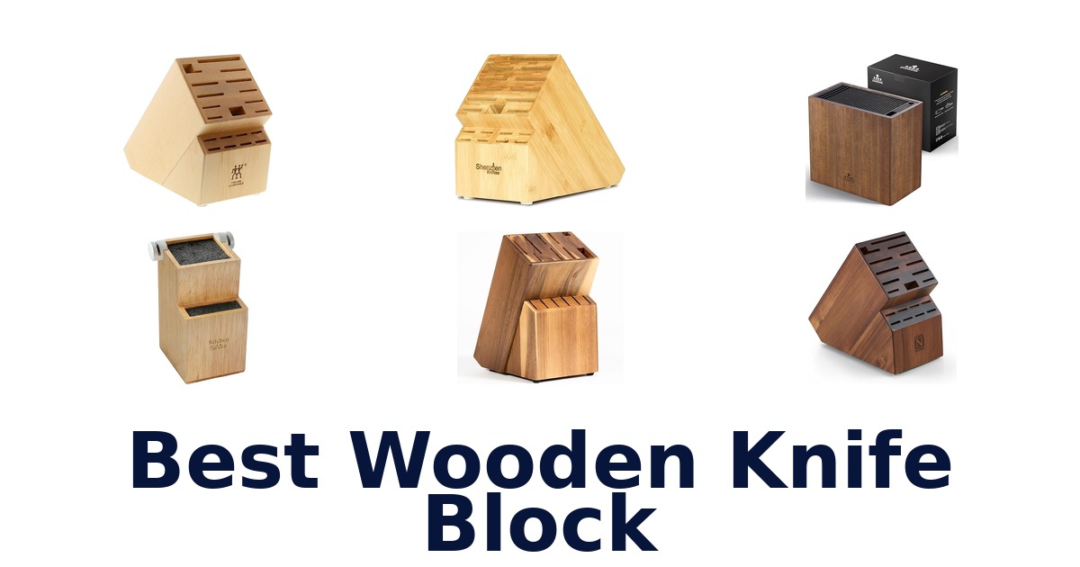 best wooden knife block